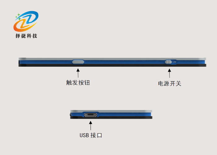 便携式UHF超高频电子标签读写器ZJ405剖析展示图一