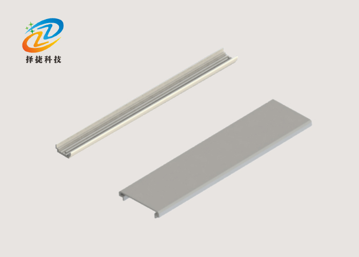 拣货标签导轨槽和盖ZJ-DG01实拍展示图
