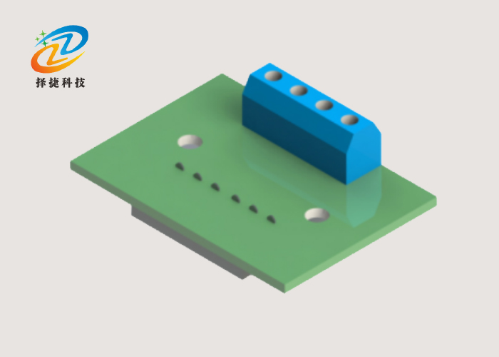 电子货架端接板ZJ-DJB01实拍展示图