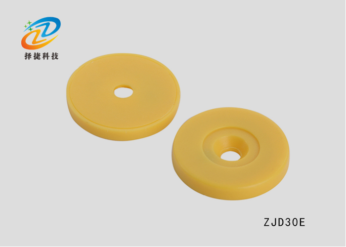 π30黄色巡更电子标签ZJ-DZ003实拍展示图一